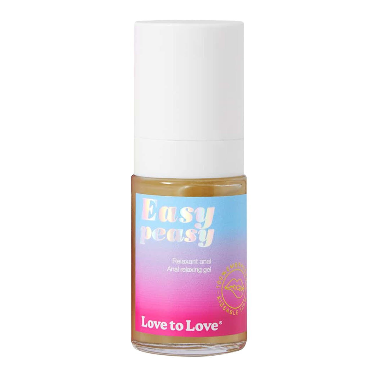 Atpalaiduojantis gelis analiniam seksui „Easy Peasy“, 30 ml - Love to Love