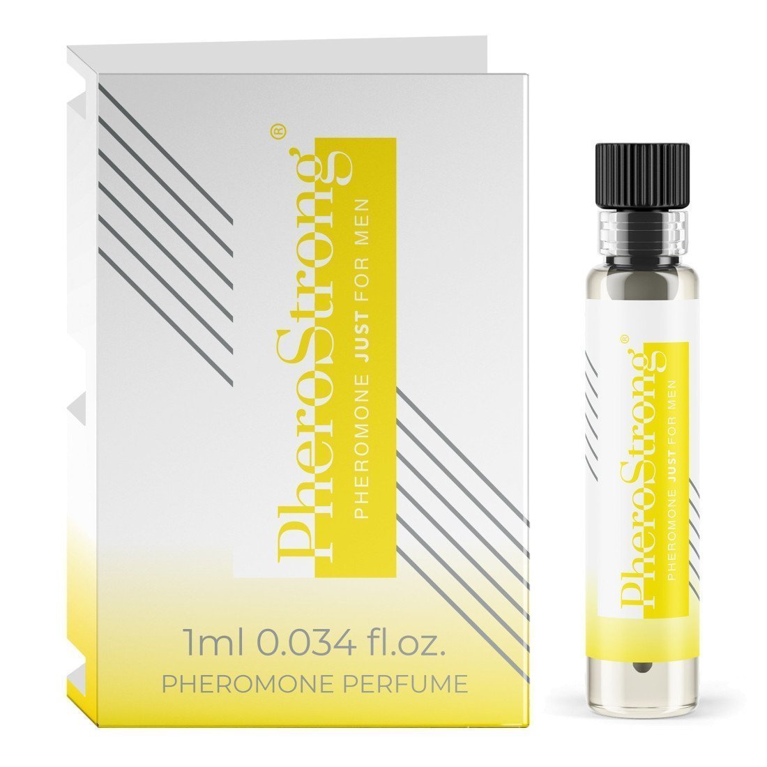 Feromoniniai kvepalai vyrams „Just for Men“, 1 ml - PheroStrong