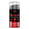 Stimuliuojantis gelis „Vibration! Strawberry“, 15 ml - Intt