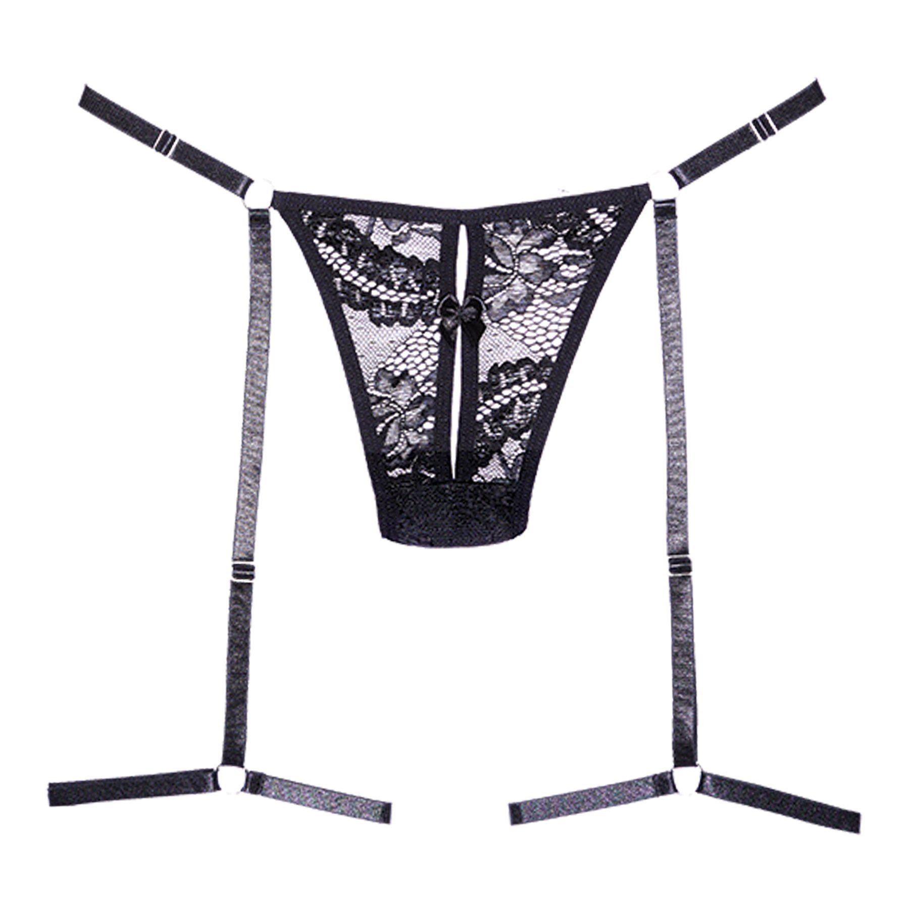 Kelnaitės su juostele „Say It with Garters“ - Allure