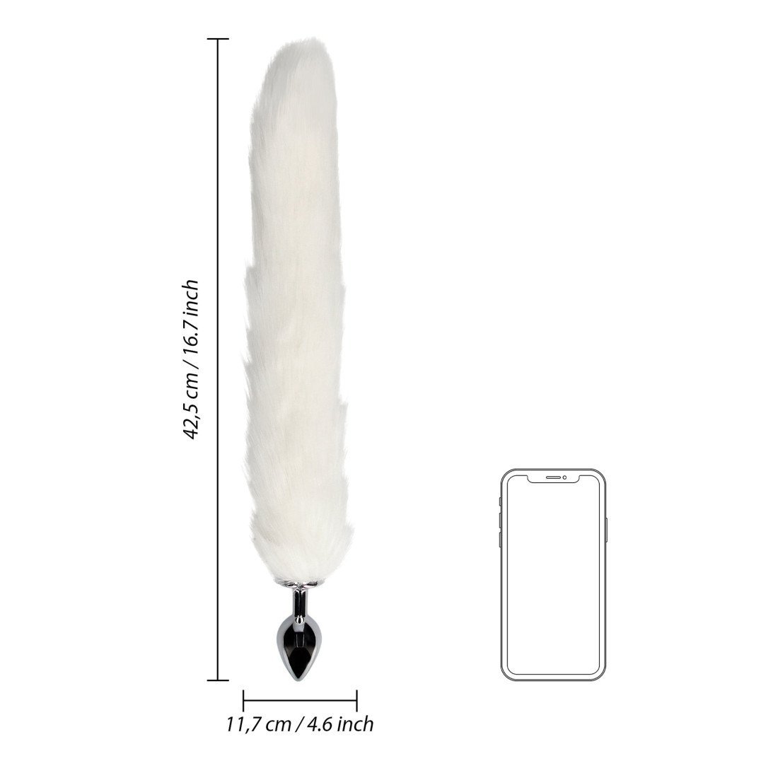 Analinis kaištis „Fox Tail“ - Ouch!