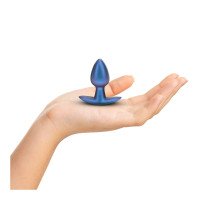 Mažas analinis kaištis „Smooth Silicone Anal Plug“ - Ouch!