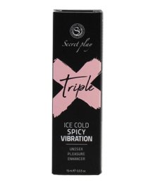 Stimuliuojantis gelis „Triple X“, 15 ml - Secret Play