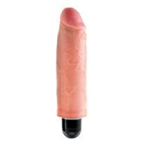 Vibruojantis dildo „Vibrating Stiffy Nr. 6“ - King COCK