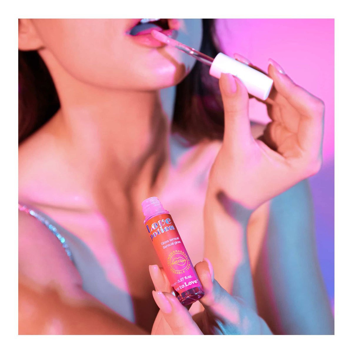 Lūpų blizgesys oraliniam seksui „Love Potion“, 8 ml - Love to Love