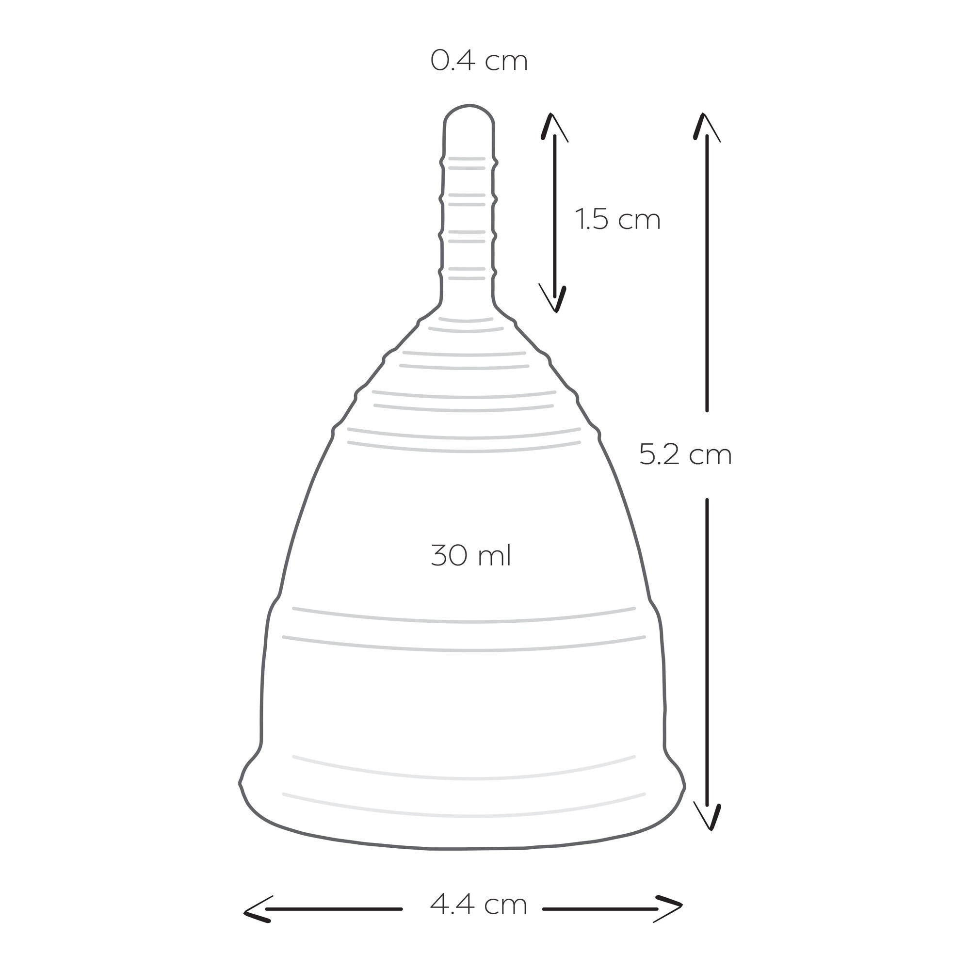 Menstruacinės taurelės „Size L“, 2 vnt. - Mae B