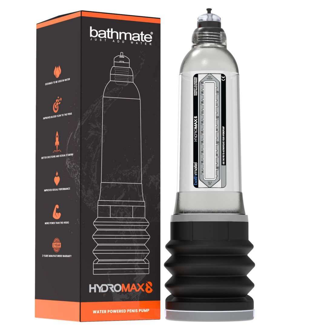 Penio pompa „Hydromax 8“ - Bathmate