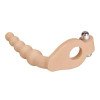 Vibruojantis strap-on dildo „The Ultra Soft Double 6.5 Inch“ - Love Toy