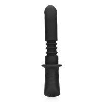 Automatinis vibratorius „Handheld Silicone Vibrating and Thrusting Dildo“ - Ouch!