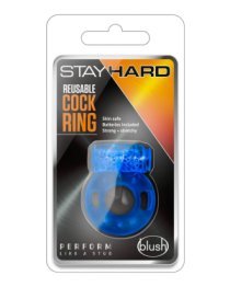 Vibruojantis penio žiedas „Reusable Cock Ring“ - Stay Hard