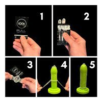 Labai ploni prezervatyvai „Pull Non Latex“, 72 vnt. - EXS Condoms