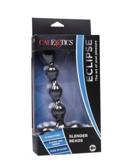 Vibruojantys analiniai karoliukai „Eclipse Slender Beads“ - CalExotics