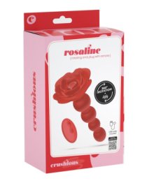 Vibruojantis analinis kaištis „Rosaline“ - Crushious
