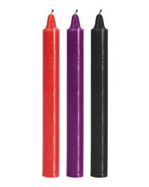 Žvakių rinkinys „Japanese Drip Candles “, 3 vnt. - ToyJoy