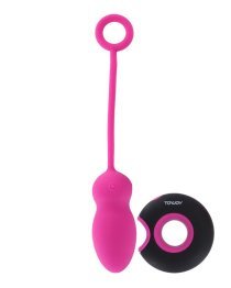 Rožinis vibruojantis kiaušinėlis „Caresse - Embrace I“ - ToyJoy