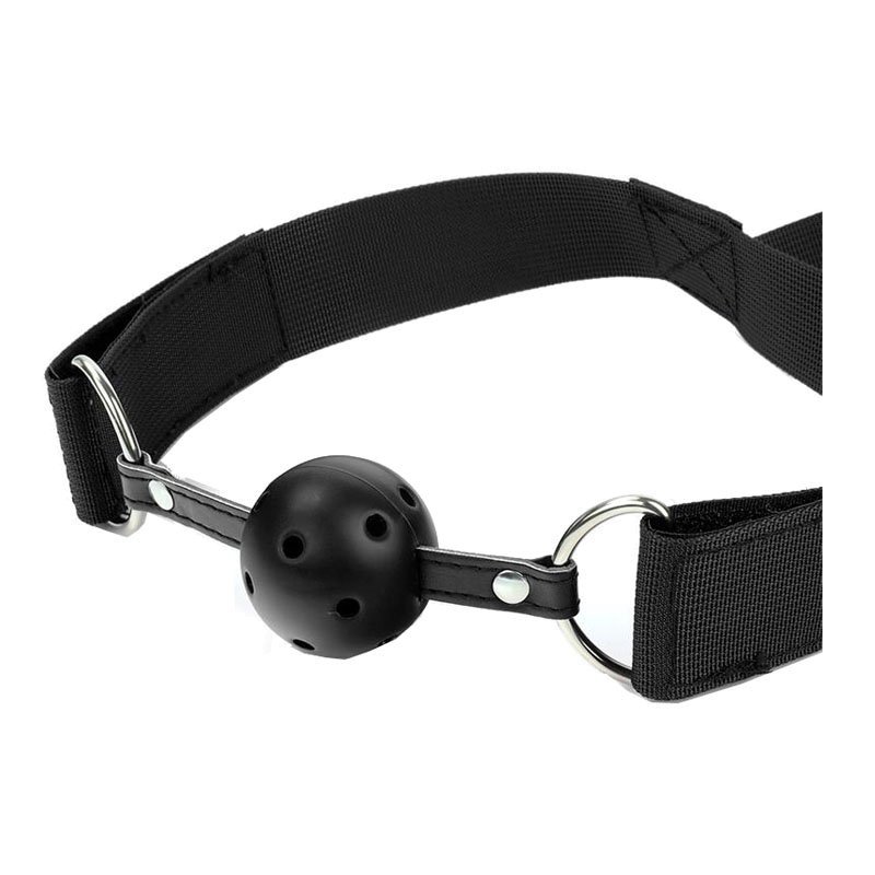 Suvaržymo rinkinys „Mouth Gag with Cuff and Anal Hook“ - Latetobed