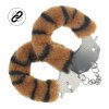 Antrankiai „Heavy-duty Fluffy Handcuffs Tiger“ - Ouch!