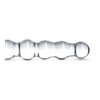 Stiklinis dvipusis dildo „Glass Dildo Nr. 19“ - Gildo