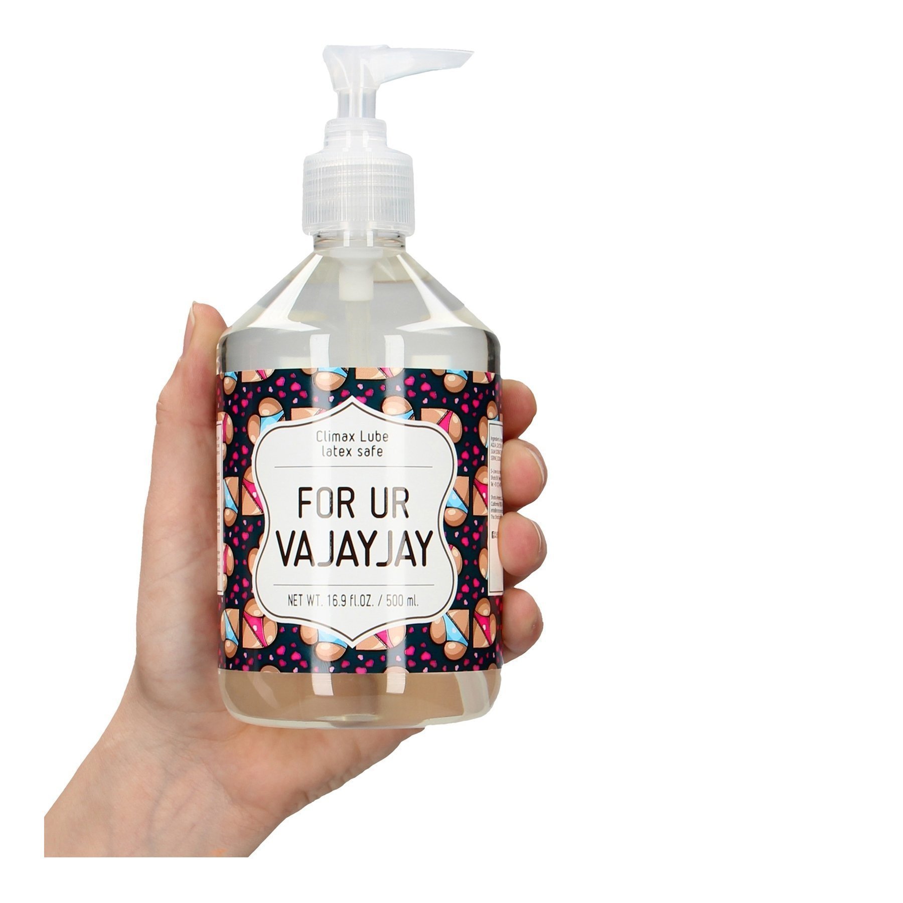 Vandens pagrindo lubrikantas „For Ur Vajayjay“, 500 ml - S-Line