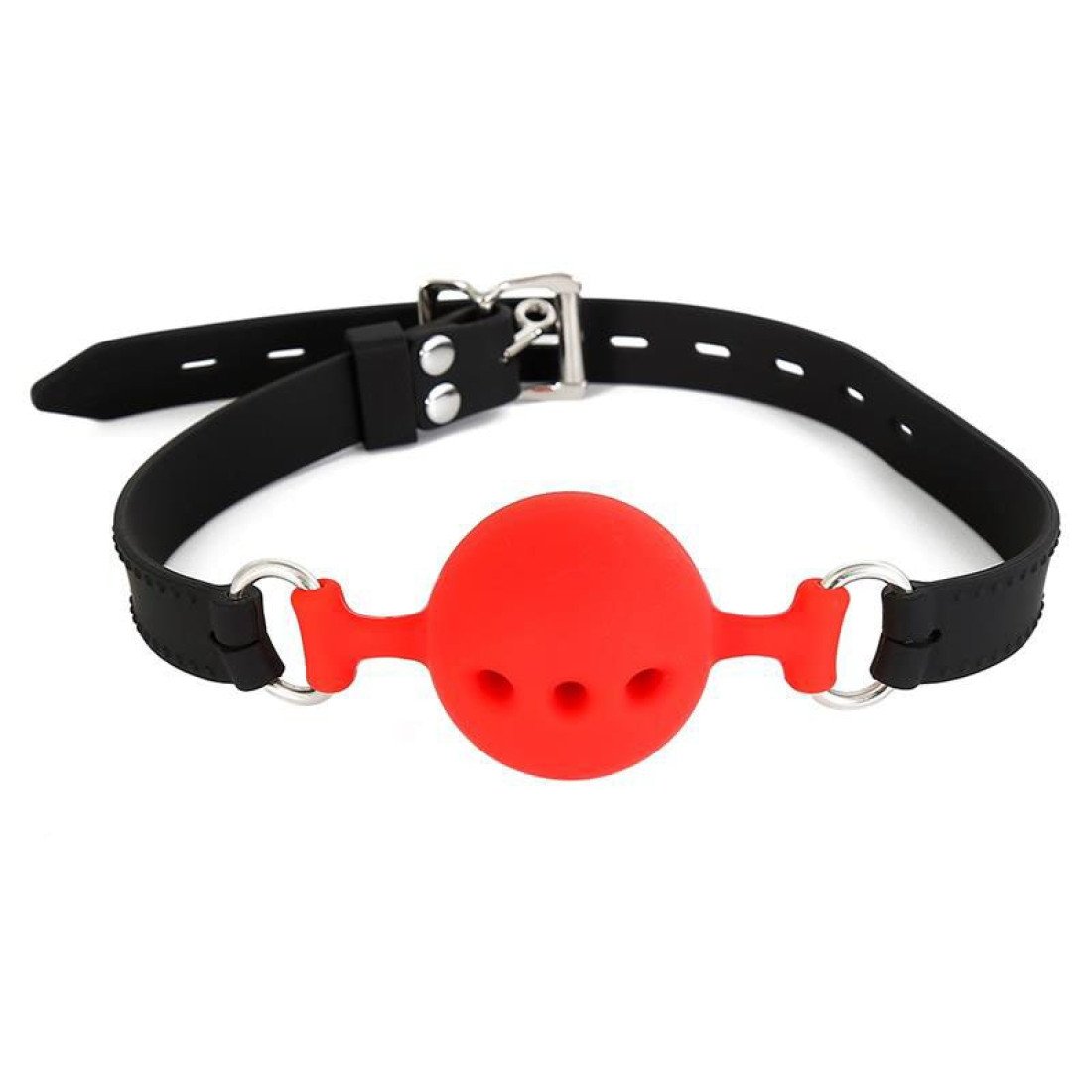 Burnos kaištis „Full Silicone Ball Gag M“ - Latetobed