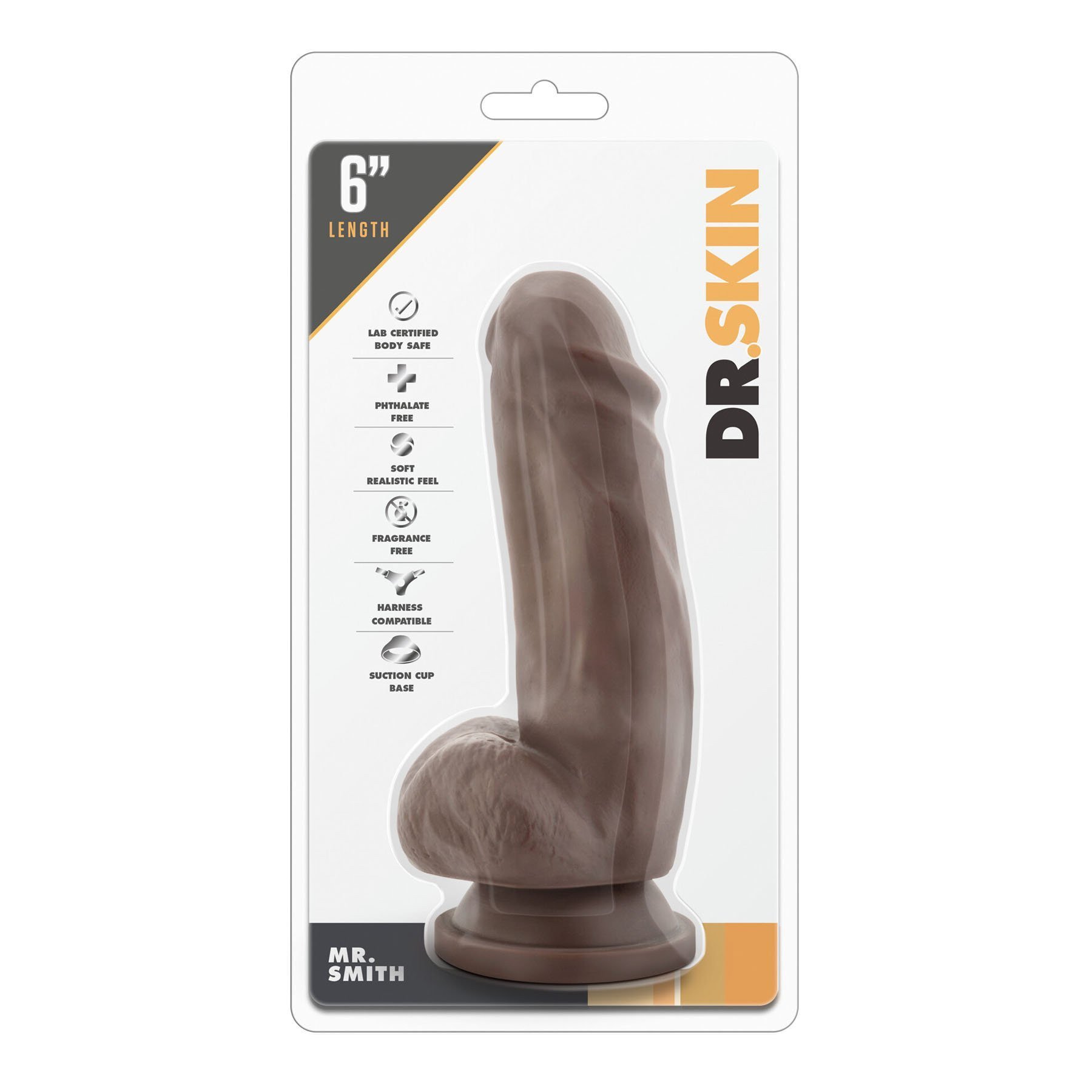Falo imitatorius „Dr. Skin Mr. Smith“ - Blush