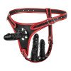 Strap-on rinkinys „Tripple Dildo Harness“ - EasyToys