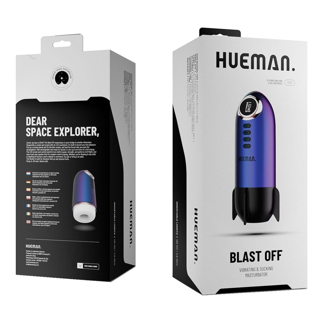 Automatinis masturbatorius „Blast Off“ - Hueman