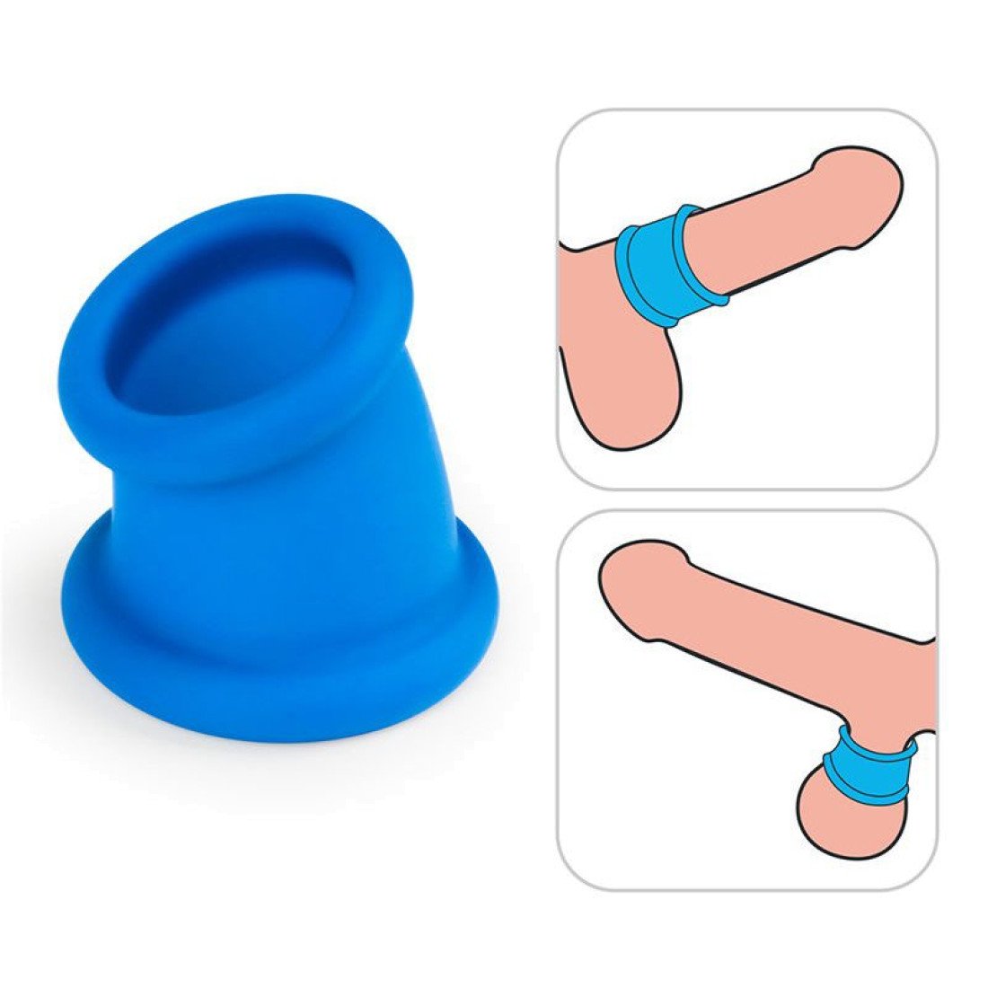 Penio žiedas „Tapered Squeeze“ - Love Toy