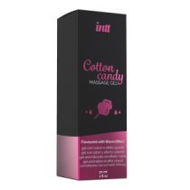 Šildantis masažo gelis „Cotton Candy“, 30 ml - Intt