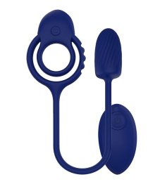 Vibruojantis penio žiedas - kaištis „Fame The Thria“ - ToyJoy