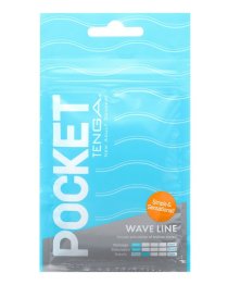 Masturbatorius „Pocket Wave Line“ - Tenga