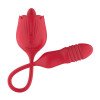 Automatinis vibratorius - stimuliatorius „Thrusting Dildo with Tongue Function“ - Teazers