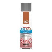 Analinis vandens pagrindo lubrikantas „H2O Anal Warming“, 120 ml - System JO