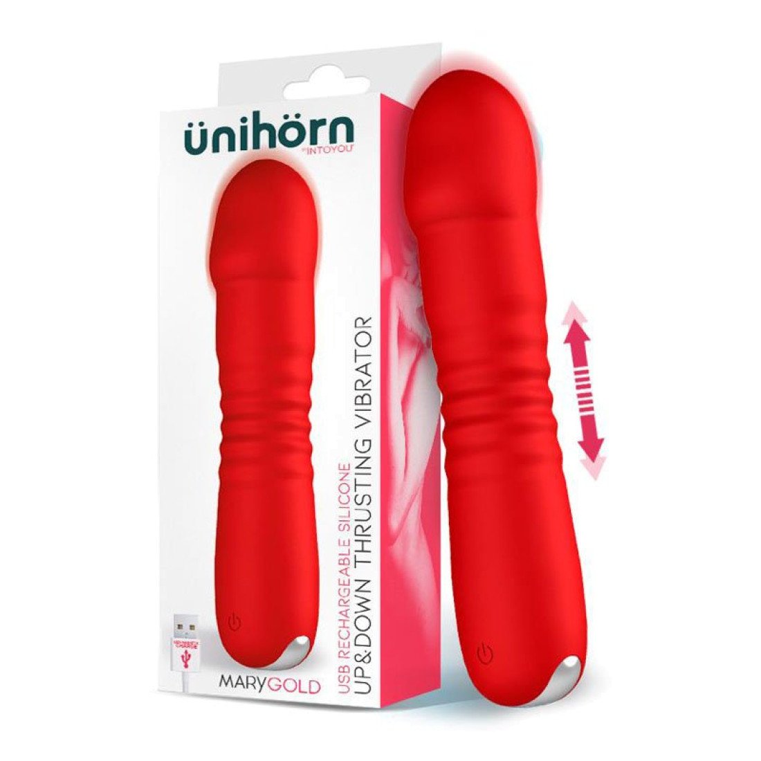 Automatinis vibratorius „Unihorn Marygold“ - Intoyou