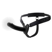 Vibruojantis strap-on dildo „Inferno 16 cm“ - Hidden Desire