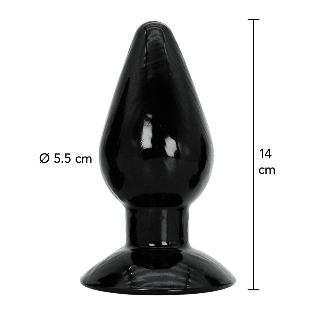 Analinis kaištis „Buttplug Large“ - Extreme