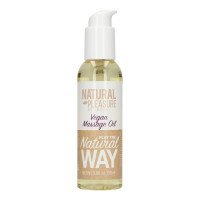 Masažo aliejus „Natural Pleasure Vegan“, 150 ml - Shots Lubes and Liquids