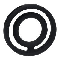 Penio ir sėklidžių žiedas „Classic Grooved Cock & Ball Ring“ - Shots Toys