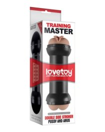 Dvigubas masturbatorius „Training Master Pussy and Anus“ - Love Toy