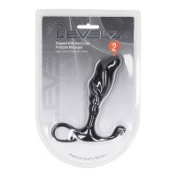 Prostatos masažuoklis „Rippled with Hard Loop Silicone Prostate Massager Large“ - Levelz