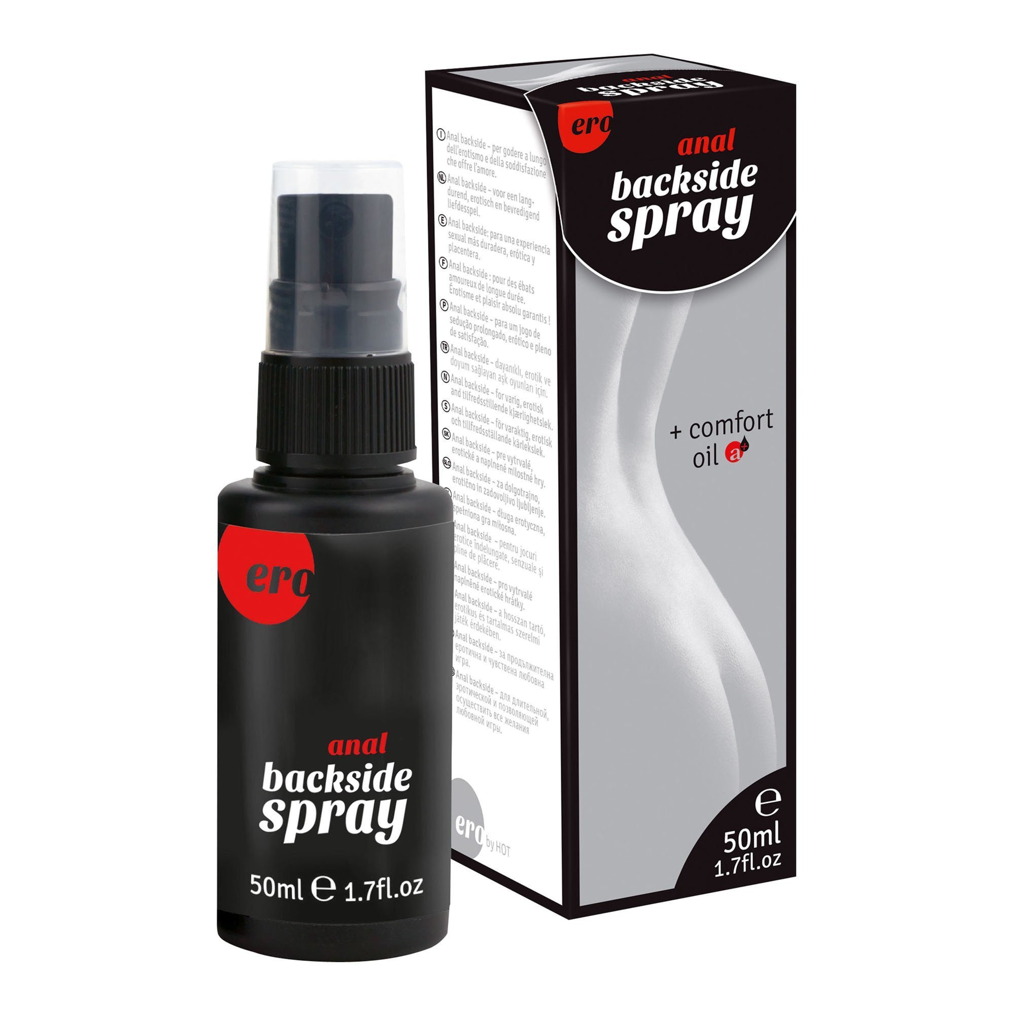 Purškalas analiniam seksui „Ero Anal Spray“, 50 ml - Hot