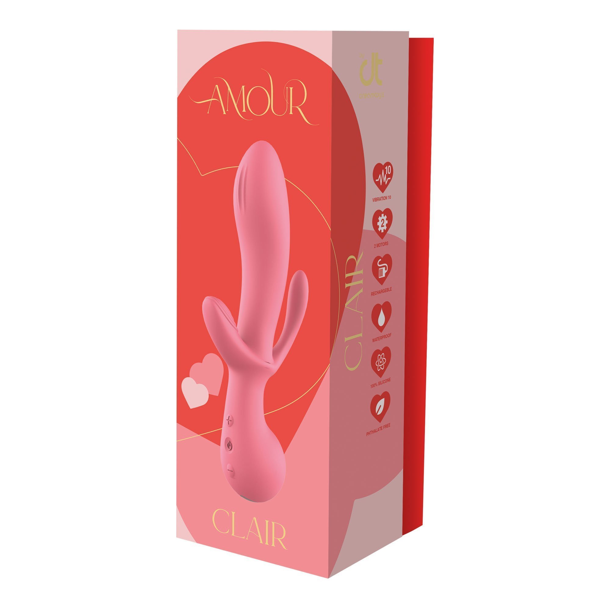 Vibratorius kiškutis „Amour Claire“ - Dream Toys