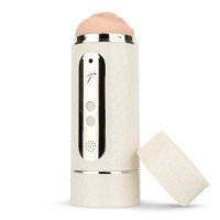 Vibruojantis dvipusis masturbatorius (pažeista pakuotė) „Electric Masturbator“ - Teazers