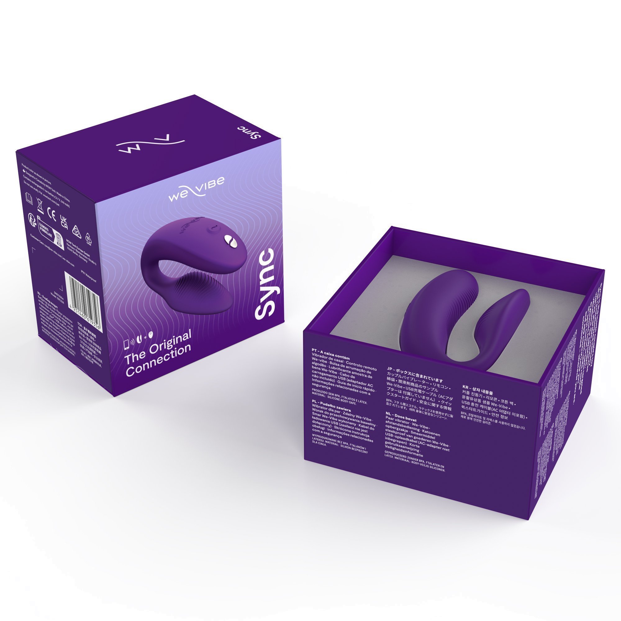 Išmanusis vibratorius poroms „Sync 2“ - We-Vibe