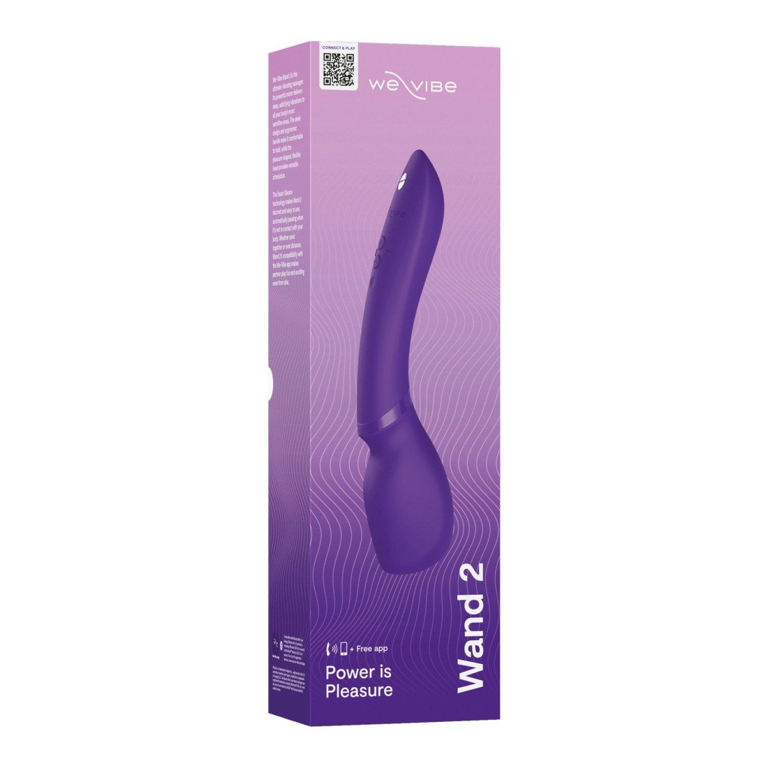 Išmanusis vibruojantis masažuoklis „We-Vibe Wand 2“ - We-Vibe