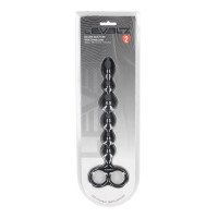 Analiniai karoliukai „Beaded Anal Probe with Double Loop“ - Shots Toys