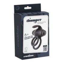Vibruojantis penio ir sėklidžių žiedas „Thumper“ - Crushious