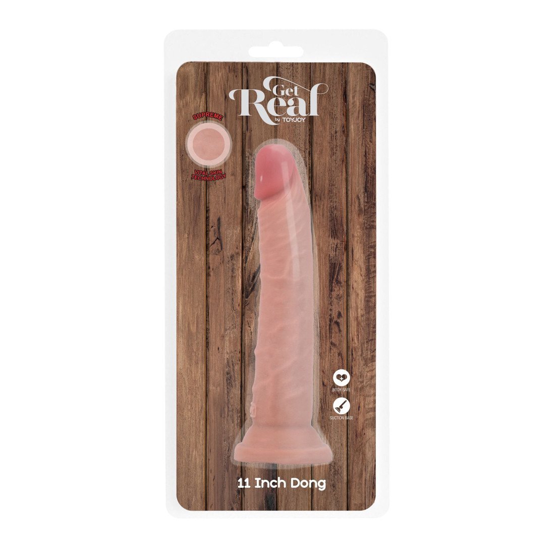 Dildo (pažeista pakuotė) „Deluxe Dual Density Dong 11Inch“ - Get Real