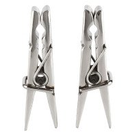 Spenelių spaustukai „Clothespins Nipple Clamps“ - Mr. Steel