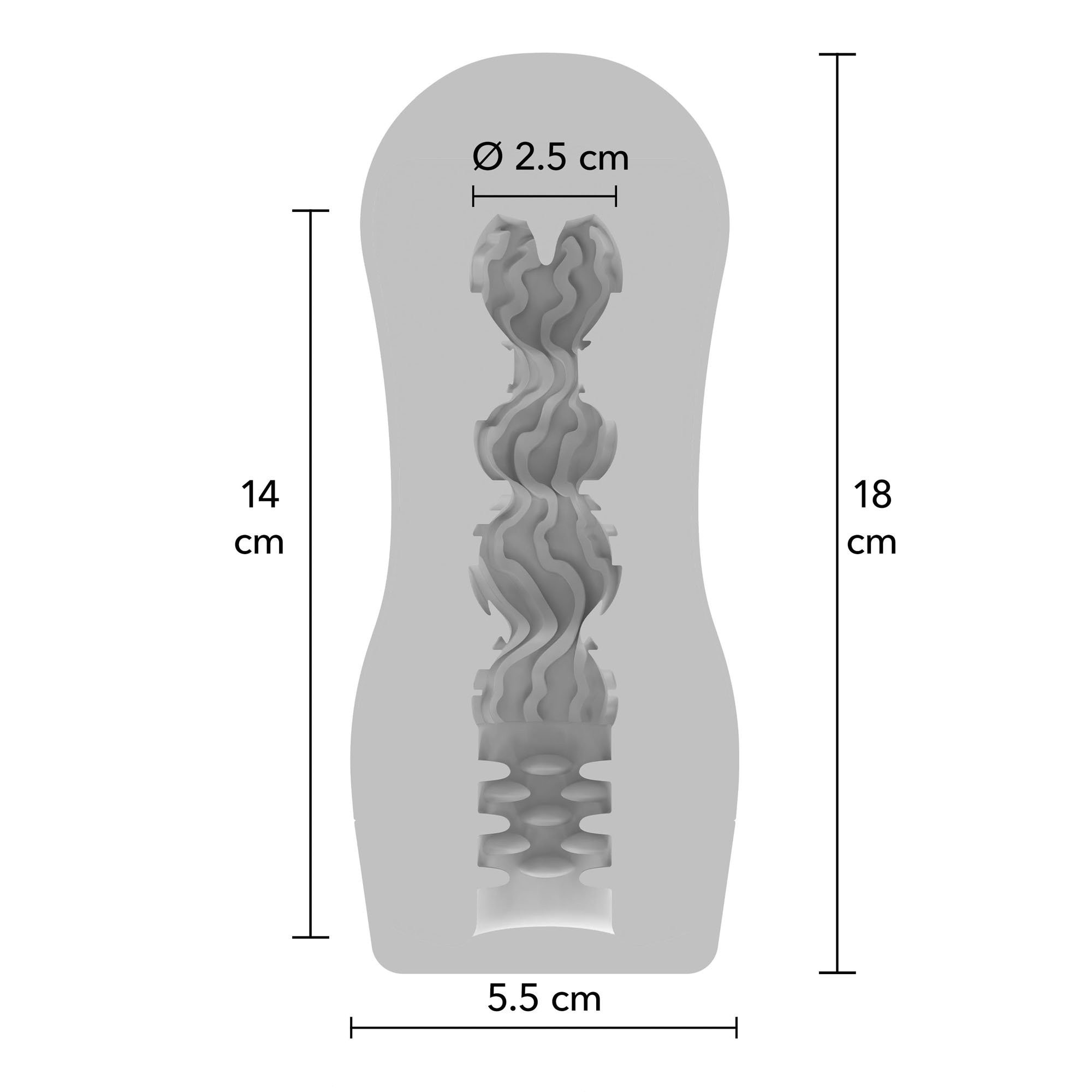 Masturbatorius „Hero Clear Wave“ - ToyJoy